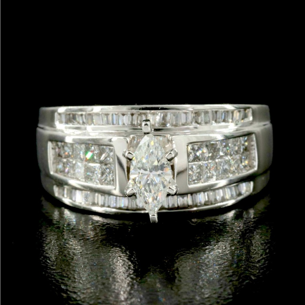 14K 1.50 CTW Natural Diamond Ring